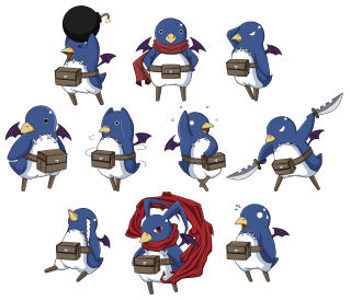 Birds sitting together row table - a row free wallpaper