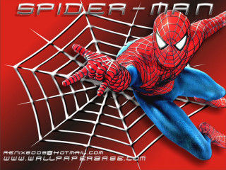 Spider man flying arms out - a spider man free wallpaper