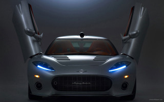 Silver sports car doors open 2 - adam szentpétery free wallpaper