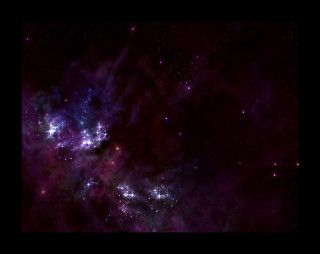 Large cluster stars purple background - large cluster of stars free wallpaper