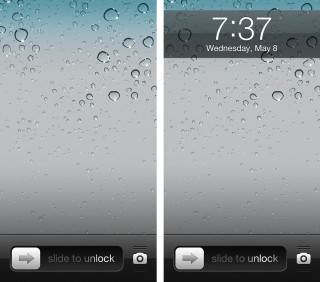 Cell phone water drops time - free rain wallpaper for tablet