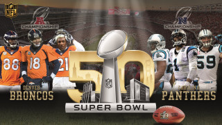 Super bowl 50 poster teams - high resolution free wallpaper