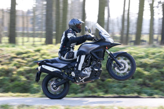 Man motorcycle road forest sunny - viennese actionism free wallpaper