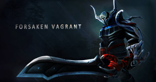 Forsaken vagrant character sword holding - a character free wallpaper