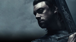 Man sword dark sky clouds - a dark sky free wallpaper for desktop