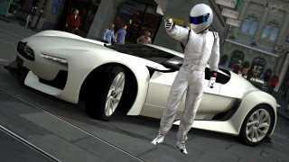 Man white suit white car - alan pollack free wallpaper