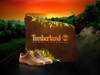 Shoes box road sign timberland - a pair of shoes free wallpaper