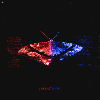 Butterfly blue red wing back - wing free wallpaper for tablet