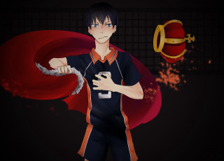 Man uniform knife ball red - a red cape free wallpaper