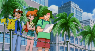 People rope building palm trees - pokemon free wallpaper for desktop