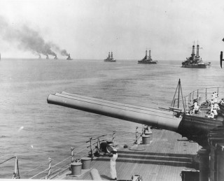 Battleship cannon deck ships water - other ship free wallpaper