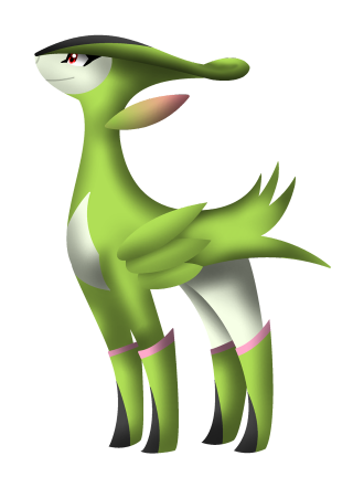 Cartoon green white furry digital - cartoon character free wallpaper