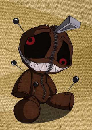 Brown teddy bear knife cord - toy free wallpaper for mobile