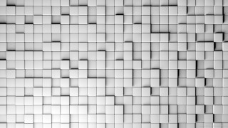 White wall squares black white - a white spot free wallpaper