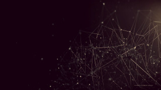 Dark background light dots lines 2 - a light bulb free wallpaper for desktop