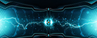 Futuristic background blue light black 2 - a futuristic background free wallpaper for desktop