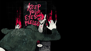 Creepy man hands sign keep - dave mckean free wallpaper