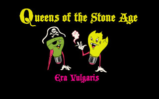 Queens stone age art brut - a couple of cartoon characters free wallpaper