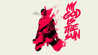 Man walking red black graffiti - zdarsky free wallpaper