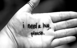 Person holding hand tattoo i - emotional free wallpaper