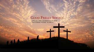 Good friday service hill cloudy - good free wallpaper