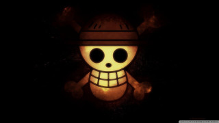 Cartoon character skull face hat 2 - in the dark free wallpaper