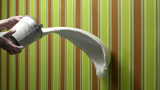 Pouring milk paper towel holder - hyperrealistic free wallpaper