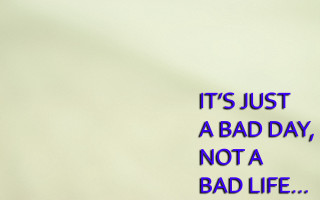 Clock bad day quote image - jagged free wallpaper