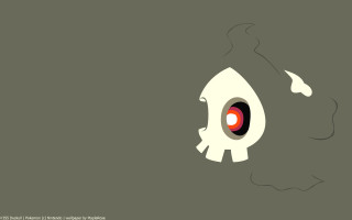 White red black circle object - a white object free wallpaper