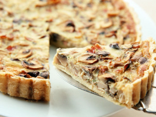 Close up pie plate slice - arthur quartley free wallpaper