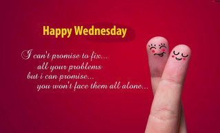 Hand smiley happy wednesday message - a smiley face free wallpaper