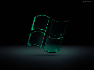 Green glass object dark room - the dark room free wallpaper