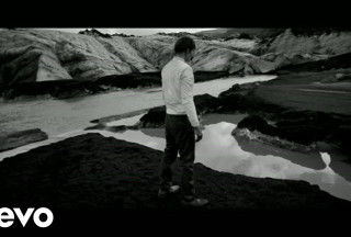 Man standing rocky hillside river - a rocky hillside next free wallpaper