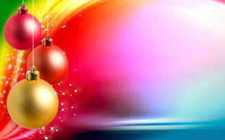 Colorful background christmas ornaments rainbow 2 - ernest william christmas free wallpaper