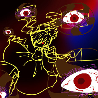 Alice prin redeyes blackdress eyes - a red eye free wallpaper for tablet