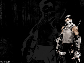 Man costume dark sword helmet - a man in a costume free wallpaper