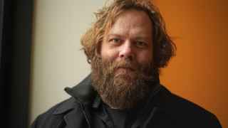 Man beard black jacket serious - erwin bowien free wallpaper