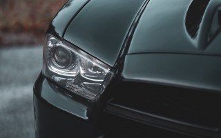 Car headlight hood photorealistic 3d - visible free wallpaper