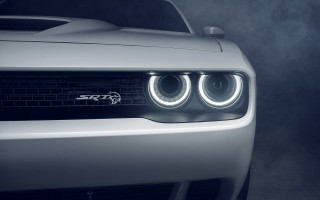 White car black hood headlight - a black hood free wallpaper