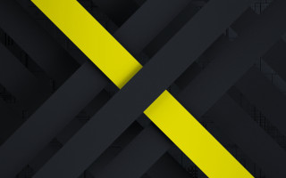 Black yellow abstract diagonal 3d - abstract background free wallpaper
