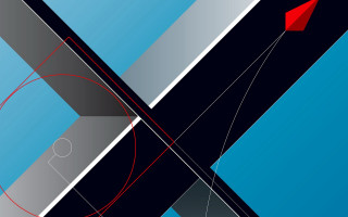 Blue black red circle cross - cross free wallpaper