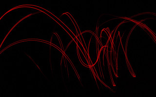 Black background red streaks abstract - long exposure free wallpaper for desktop