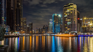 Tokyo cityscape river bridge night - cityscape free wallpaper