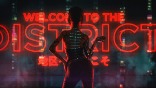 Eve ryder cyberpunk district7 neon - cyberpunk style free wallpaper