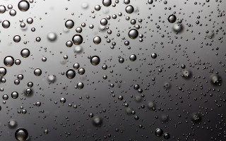 Water drops macro bubble precisionism - a white border free wallpaper