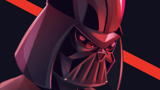 Darth vader red stripe red - brazier free wallpaper for desktop