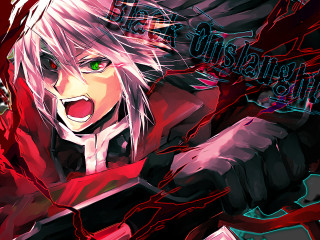 Anime character gun caption image - evil free wallpaper