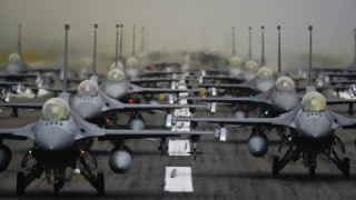 Fighter jets runway lights sky - tilt shift free wallpaper for desktop