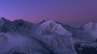 Mountain range purple sky sunset - dave arredondo free wallpaper