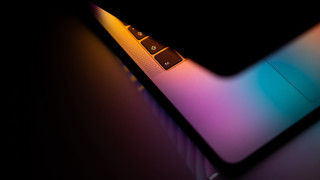 Laptop rainbow light shadow beeple - a rainbow light free wallpaper